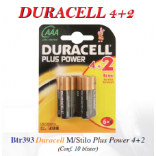 DURACELL PLUS POWER MINI STILO (Cf 10 blister)